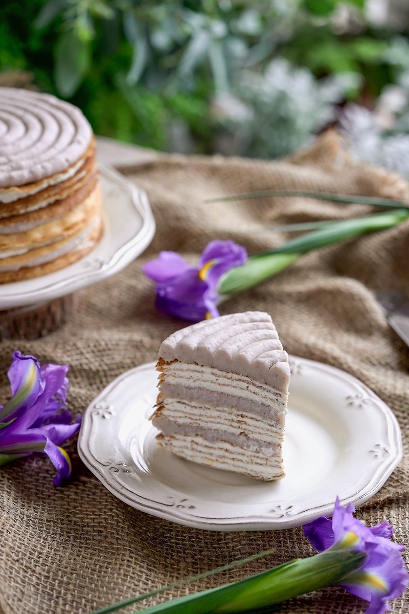 Taro flavor cakes - Cake & Desserts - Other Materials Purple