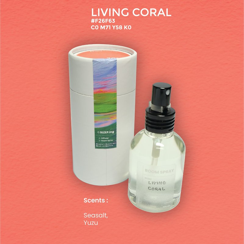 color collection - living coral 100 ml. - Fragrances - Plastic White