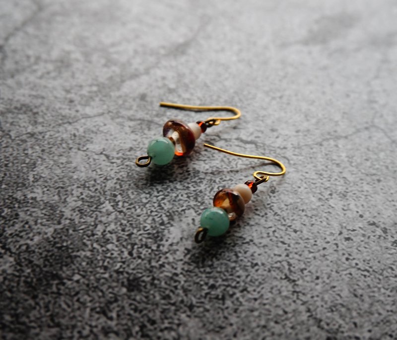 Handmade Earrings - Earrings & Clip-ons - Semi-Precious Stones Blue