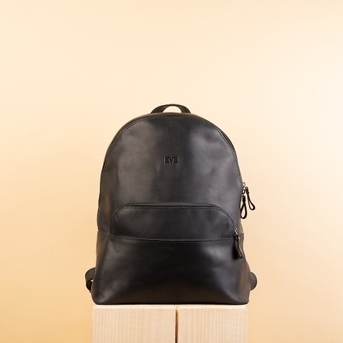 Backpacks 4 Friends 使用耐用棉質內裡的拉鍊手工製作的皮革背包