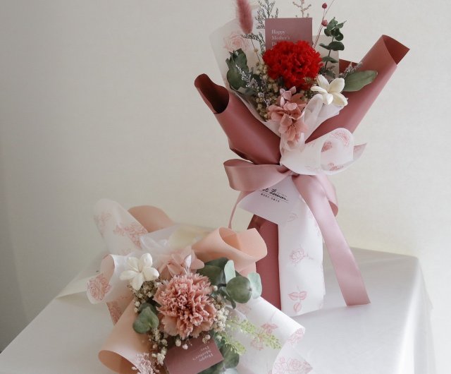 The Depth of Thank You*Immortal Bouquet Fragrance Bouquet Korean Bouquet  Mother's Day Bouquet - Shop astroflowerlab Dried Flowers & Bouquets - Pinkoi