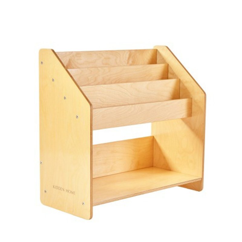 日本KIDDEN HOME - Getter-shelf 兒童蒙式繪本收納櫃 - 兒童家具 - 木頭 金色