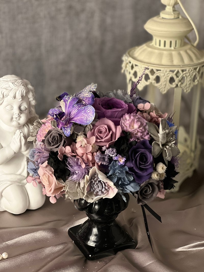 Immortal Table Flower Immortal Flower Rose Birthday Gift Exchange Gift Buy Now - Dried Flowers & Bouquets - Plants & Flowers 