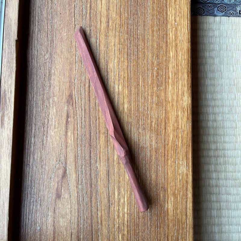 我製杖　刀形魔杖　三梨梨　指揮棒　手工魔杖　手工法杖 - 擺飾/家飾品 - 木頭 紅色