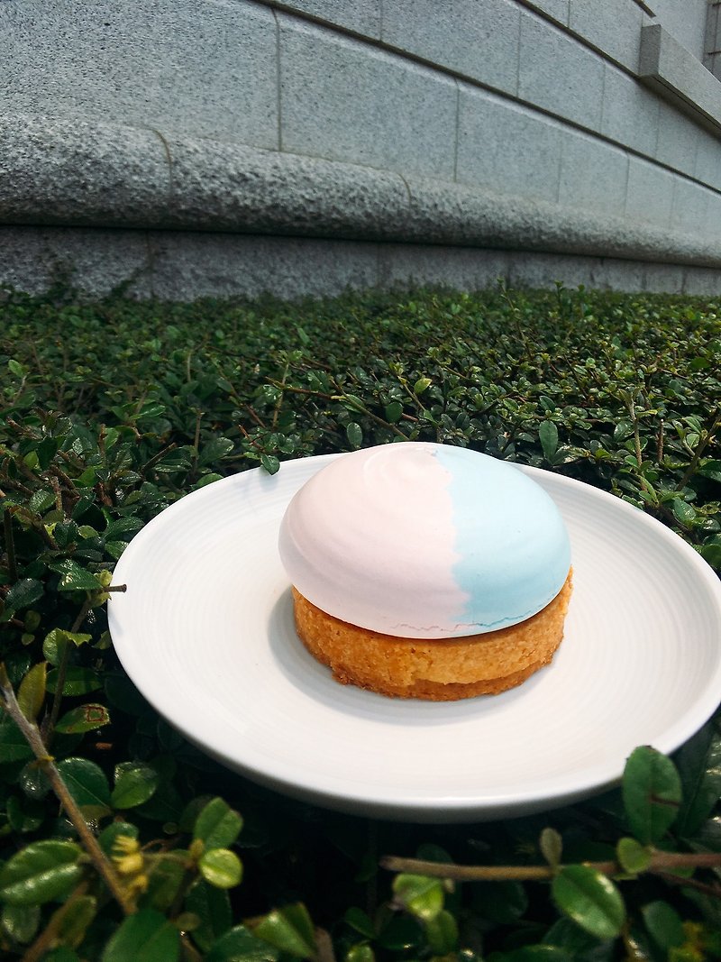 純粹檸檬塔+馬琳糖藍莓口味 - 蛋糕/甜點 - 新鮮食材 黃色