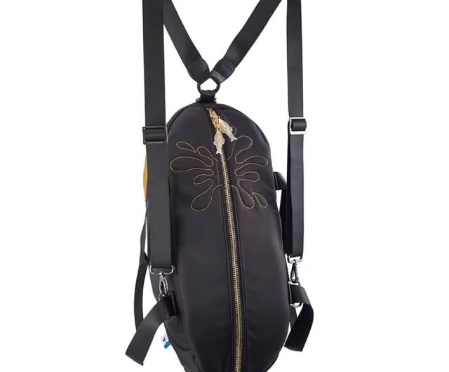 Morn Creations 純正ブルーナガスクジラ ボストン バッグ (M