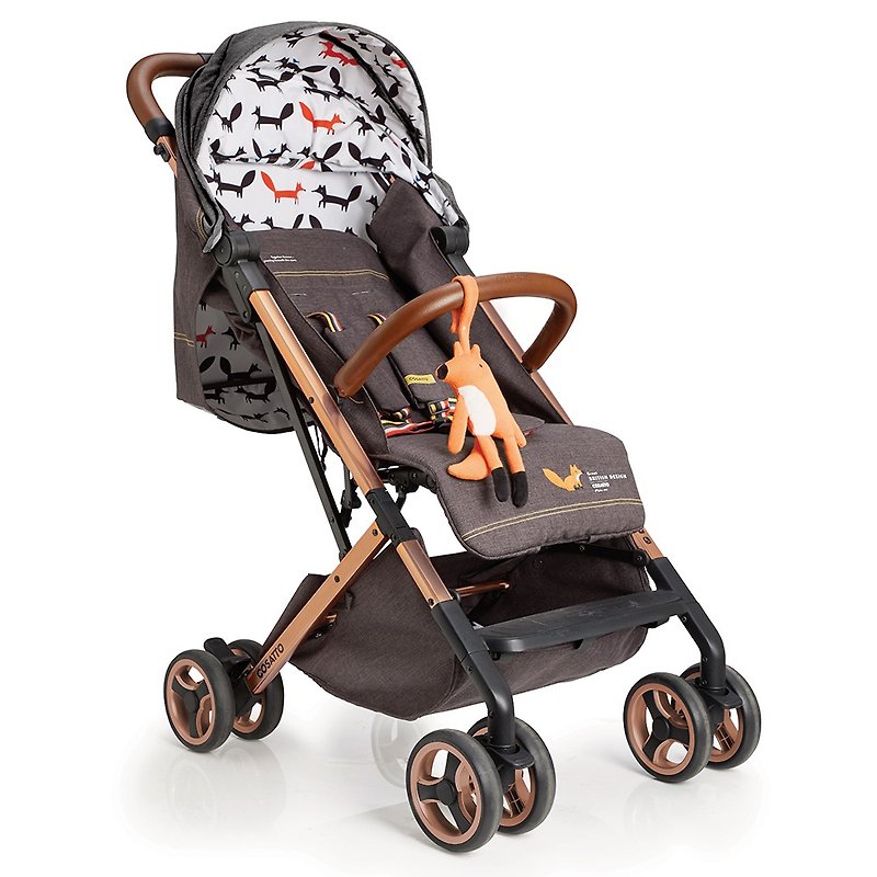Cosatto Woosh XL Stroller – Mister Fox - Strollers - Other Materials Brown