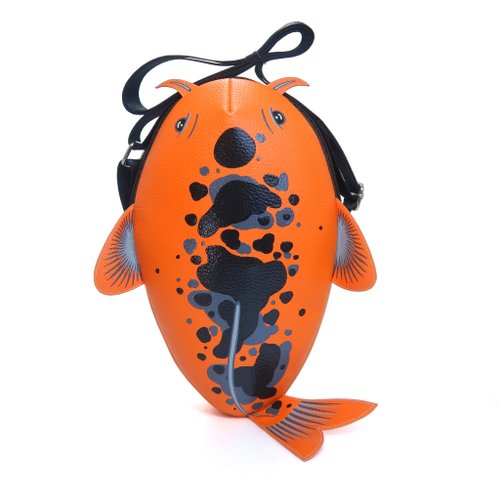 pipo89-dogs-cats Koifish crossbody bag is compact for carrying mobile phones and other essentials