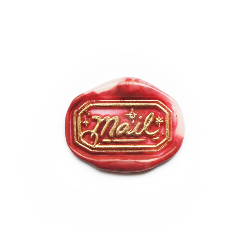 Mail Wax Seal Stamp - misterrobinson - ตราปั๊ม/สแตมป์/หมึก - ทองแดงทองเหลือง 