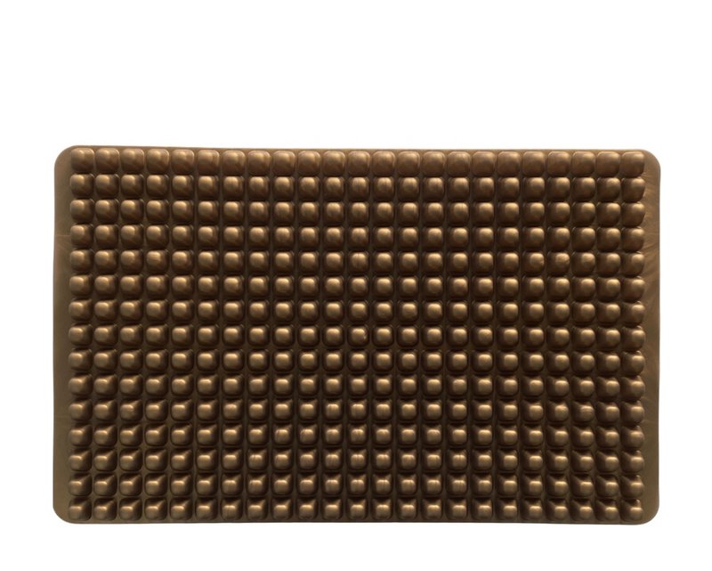 Dr. Cook 矽膠烘焙焗爐瀝油墊 - 金色 氣炸鍋適用 - 廚具 - 矽膠 金色