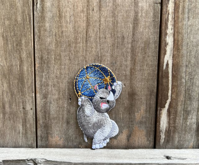 刺繍ステッカー | 有名な動物の彫刻-青天神創世記アポロ | 文学的な光