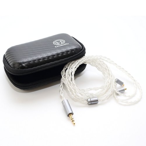 川木音箱 x ChuanMu Audio 川木 耳機升級線 3.5 to mmcx 單晶銅鍍銀 手工編織 高級線材