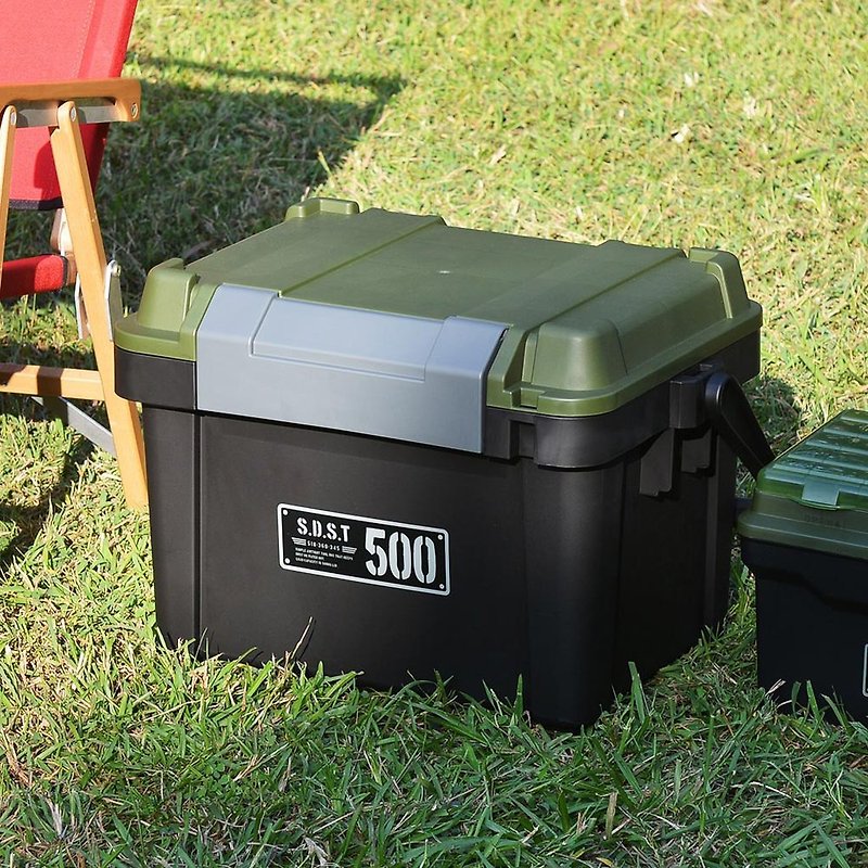 Japan JEJ Japan-made professional 500 type stackable and sealed PP portable tool box (with classification box) - กล่องเก็บของ - พลาสติก หลากหลายสี