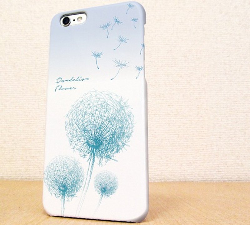 (Free shipping) iPhone case GALAXY case ☆ Dandelion - เคส/ซองมือถือ - พลาสติก สีน้ำเงิน