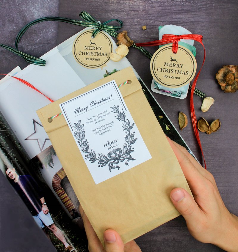 2017 Christmas Free Pack - Christmas with Envirosax Taiwan - วัสดุห่อของขวัญ - กระดาษ หลากหลายสี