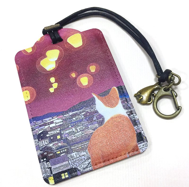 ID Leather Case-Blessing - ID & Badge Holders - Genuine Leather Multicolor