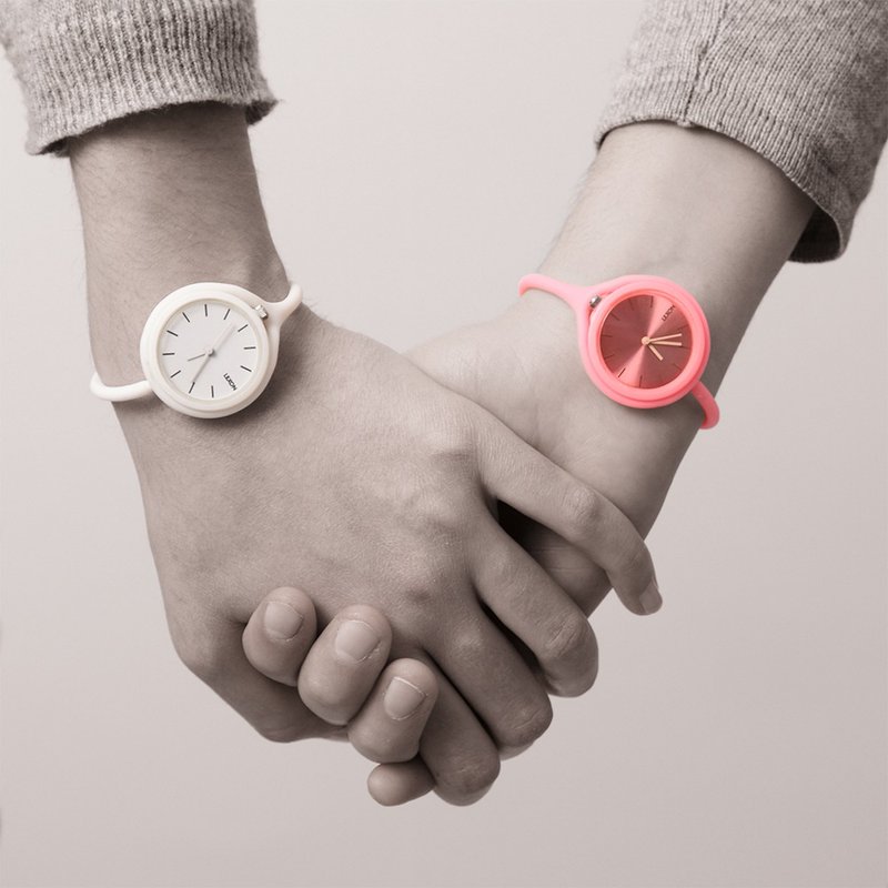 法國設計商品 / Take Time設計款腕錶/禮物首選 - 其他 - 矽膠 紅色