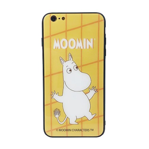 我適文創 【iPhone系列】Moomin授權-嚕嚕米 水晶玻璃 手機殼