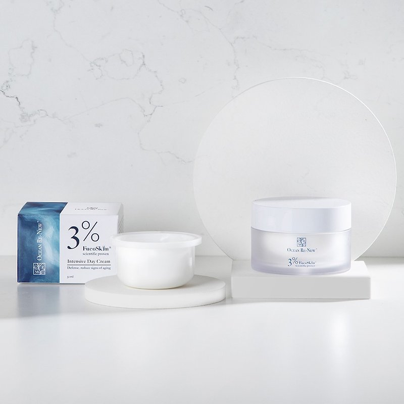Hi-Q beauty Ocean Re-New Intensive Day Cream Refill - Day Creams & Night Creams - Concentrate & Extracts Blue