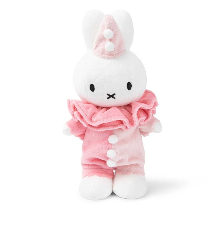 Miffy 米飛兒站立小丑 - 寶寶/兒童玩具/玩偶 - 棉．麻 多色