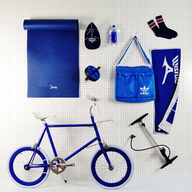 SE ic | Trail car Mini Velo _ Percent% | b / b | - จักรยาน - โลหะ สีน้ำเงิน