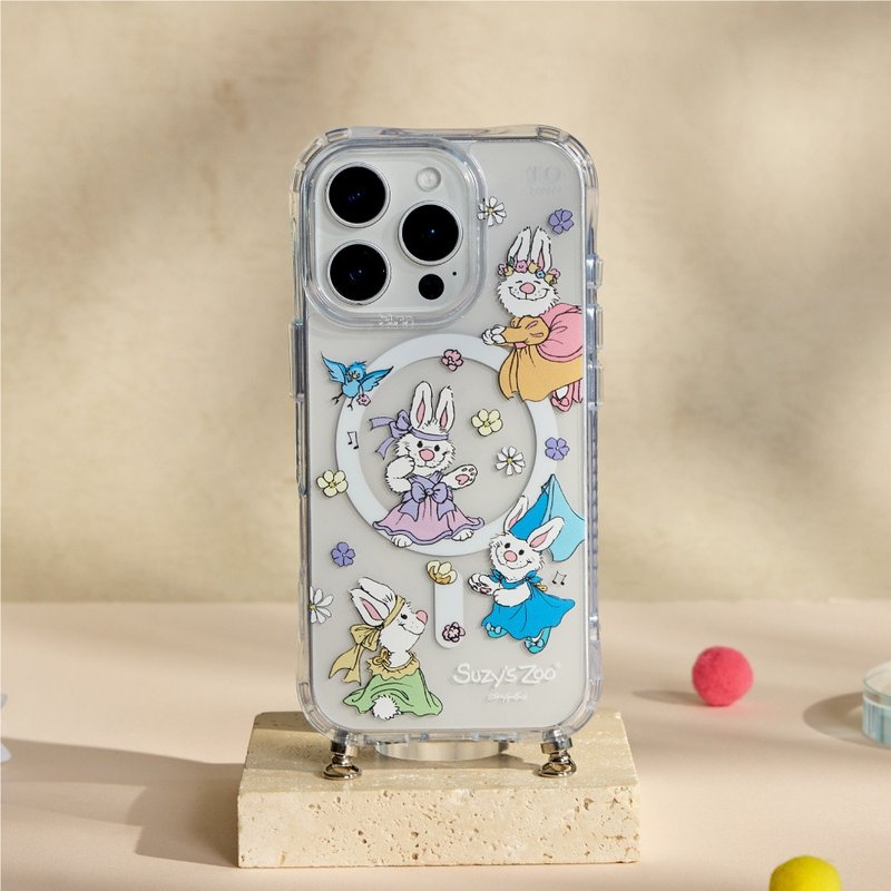 Suzy's Zoo魔法花園冰川抗黃防摔MagSafe iPhone繩掛手機殼 - 手機殼/手機套 - 塑膠 多色