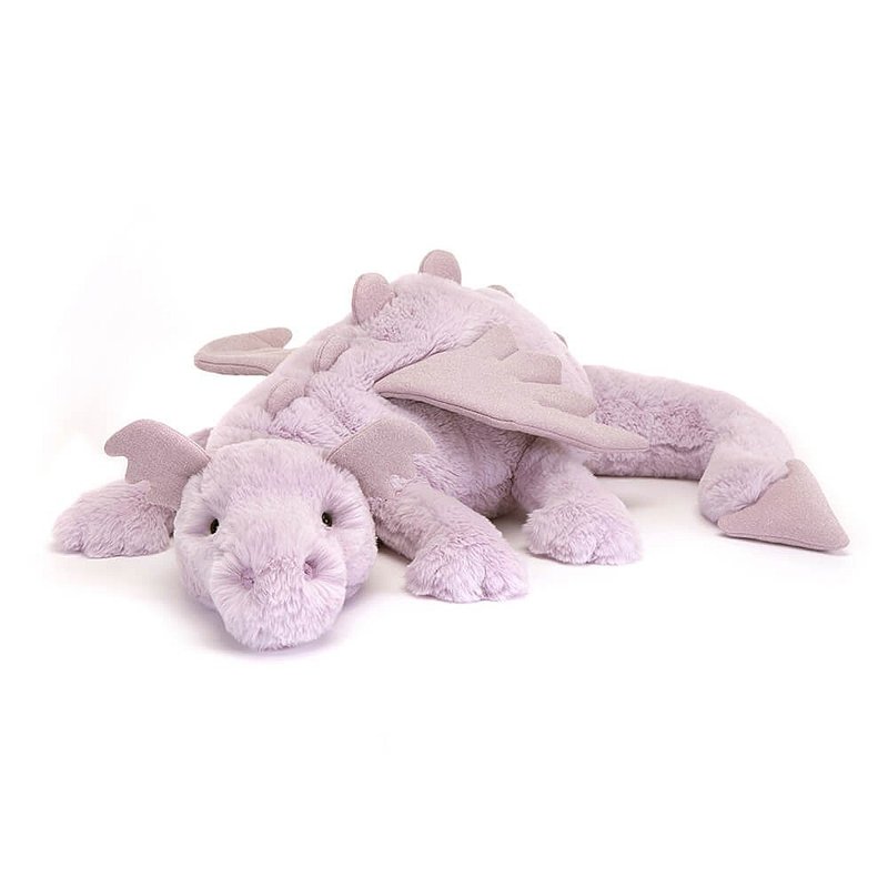 Lavender Dragon 雪龍 (薰衣草紫) 約66cm - 玩偶/公仔 - 聚酯纖維 紫色