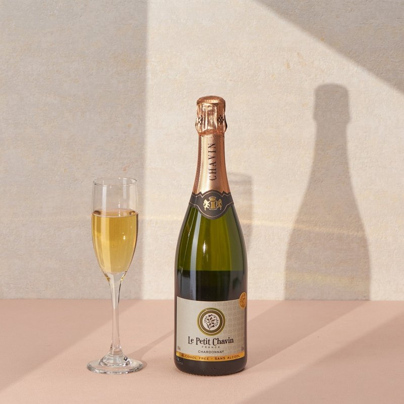法國小夏凡 Le Petit Chavin 夏多內 無酒精氣泡酒 750ML Vegan - 果汁/蔬果汁 - 其他材質 金色