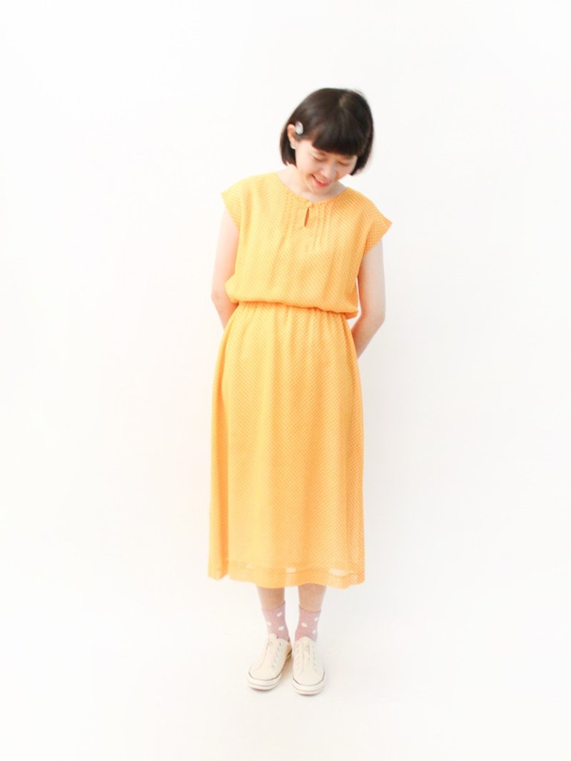 Cute Yellow Vintage Dress