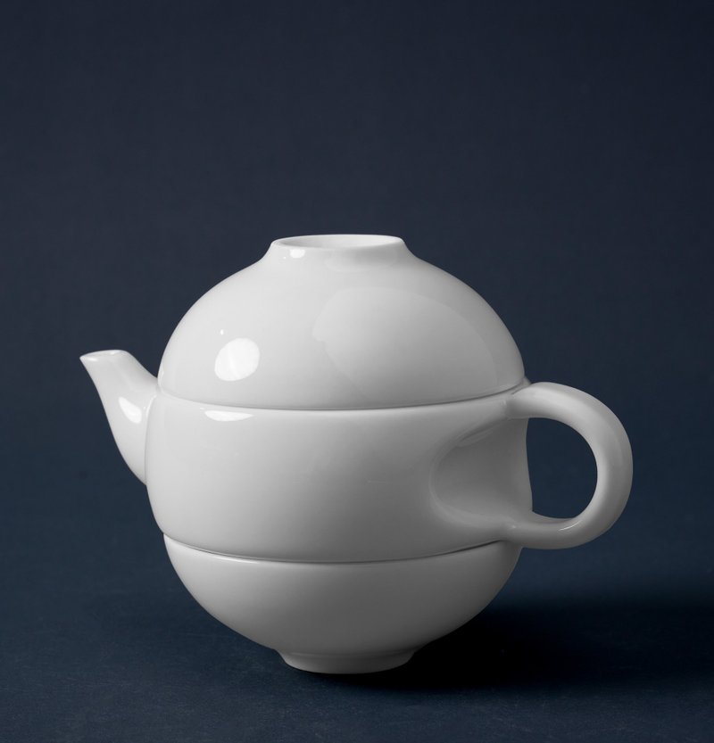 珍惜  (帶著茶碗去旅行) - 茶壺/茶杯/茶具 - 瓷 白色