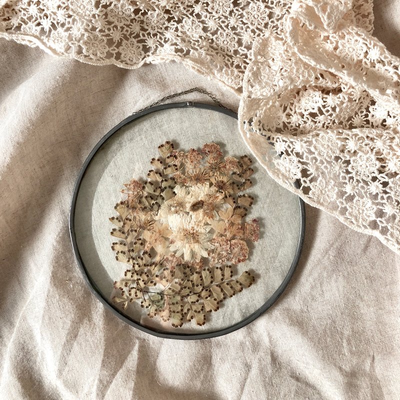 Vintage 美國早期手工壓花掛飾/壁掛 - 擺飾/家飾品 - 其他材質 