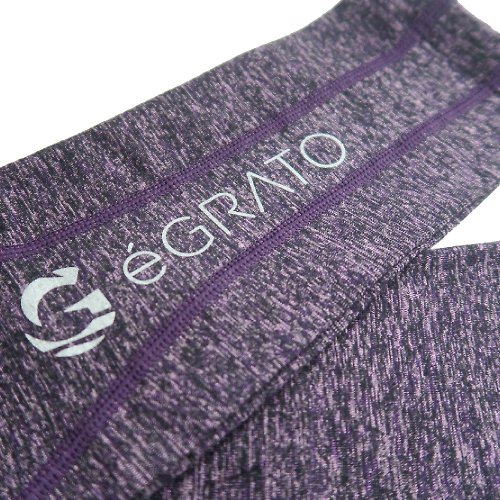 é Grato é Grato 吸濕排汗 兒童運動機能緊身保暖褲 (太空紫)