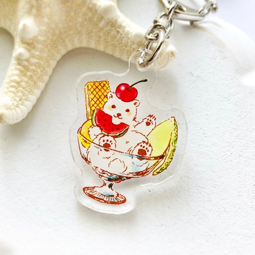 じゃらじゃらキーホルダー アイス くま クッキー 104 じゃらじゃらキーホルダー アイス くま クッキー 104
