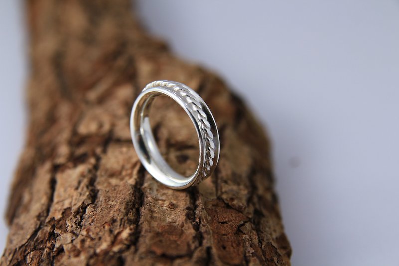 Sterling Silver Ring / Rolling Ring - General Rings - Silver Silver