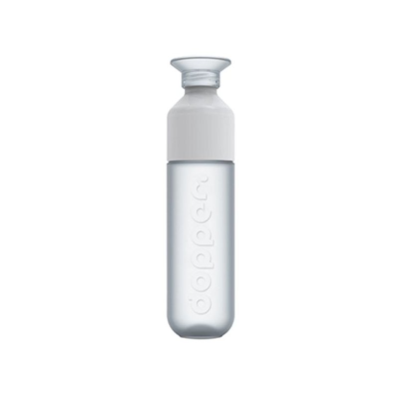 Dutch dopper water bottle 450ml - pure - กระติกน้ำ - พลาสติก ขาว