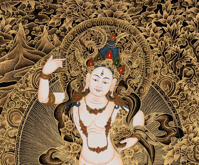 仏教のイェシェ・ツォギャル タングカ - ショップ Boudha Stupa