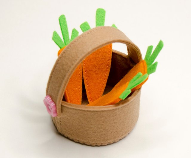 フェルト野菜園 エコおもちゃ セット3 - ショップ FeltKiddyToys