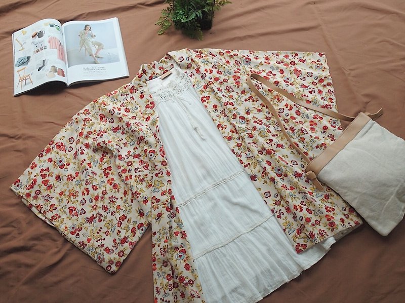 Wear it for you / vintage item match / 17 - One Piece Dresses - Cotton & Hemp White