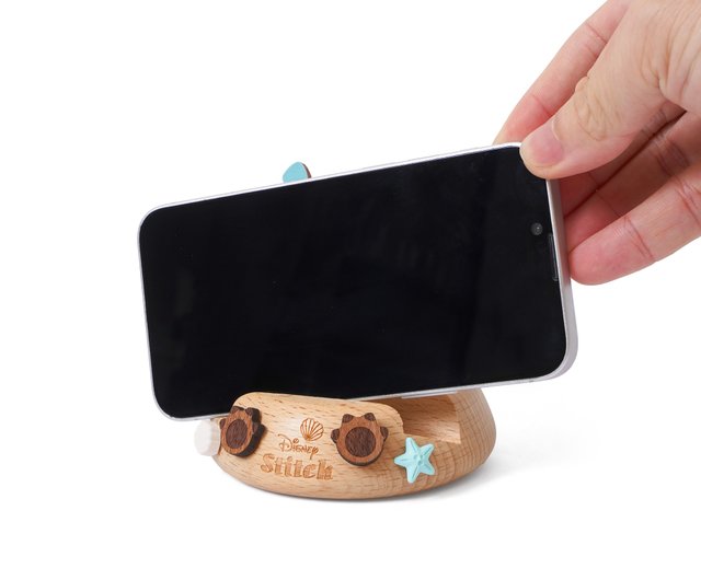 リロ＆スティッチ】木製スマホホルダー ディズニー - ショップ