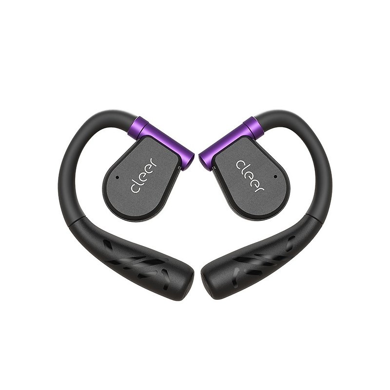 【Cleer】ARC II Open Frame True Wireless Bluetooth Headphones (E-sports Version) - Charm Night Purple - หูฟัง - พลาสติก 