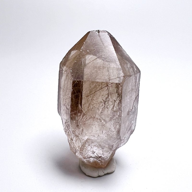 平息。原皮原礦 一圖一物 療癒 有天然礦坑 l茶晶帶金髮 煙髮晶 l - 擺飾/家飾品 - 水晶 多色