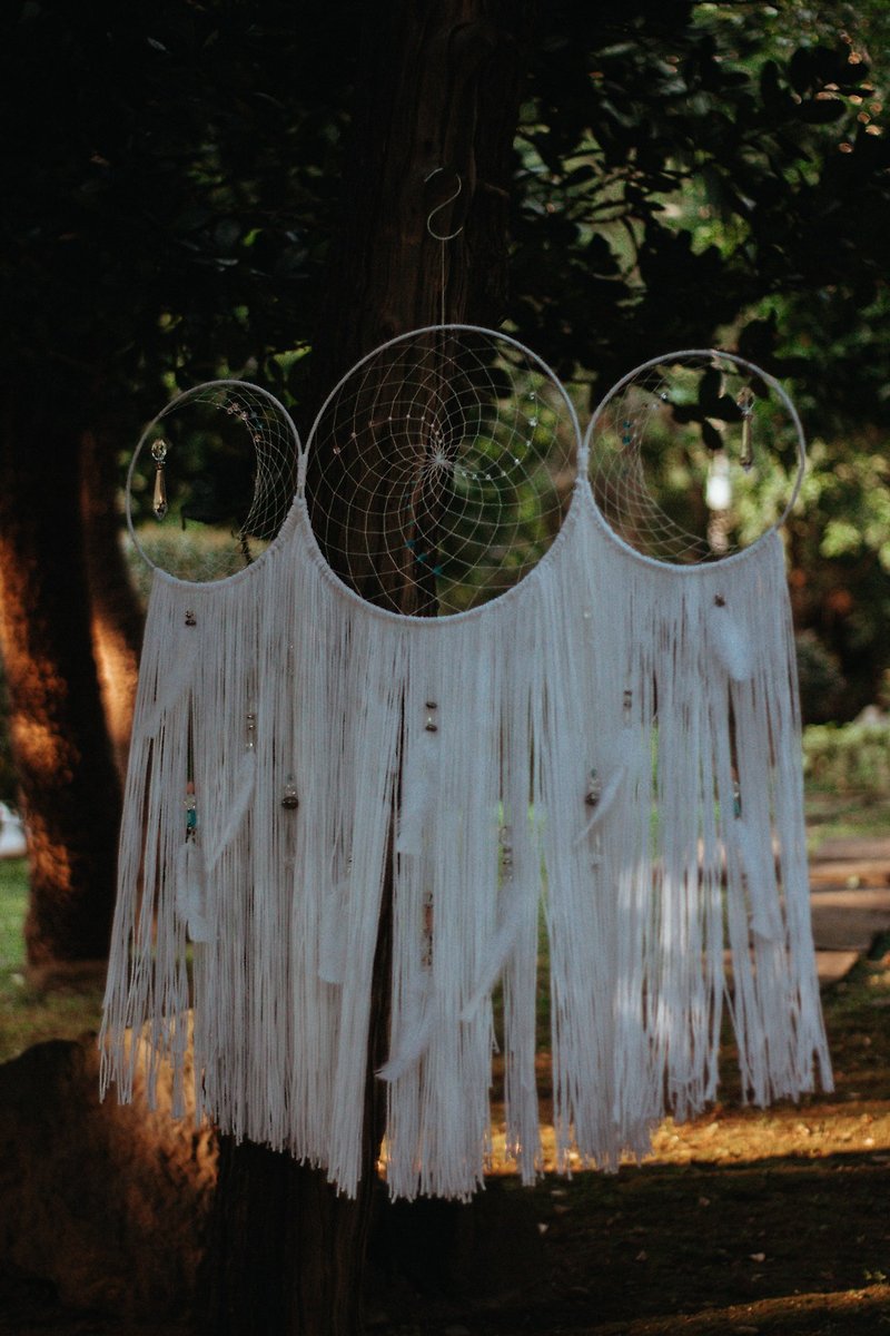 Handmade Dreamcatcher - 【Pastel Dream】 - Items for Display - Other Materials White