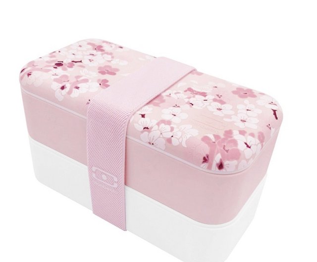 MONBENTO-Original Double Layer Lunch Box-Dream Pink Sakura