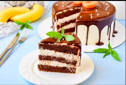 ElenaHMShop Recipe Chocolate banana cake, Digital file, PDF download, Cuisine, Recipes