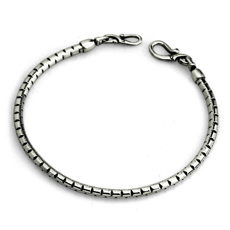 OHM Skinny Bracelet - 手鍊/手環 - 銀 