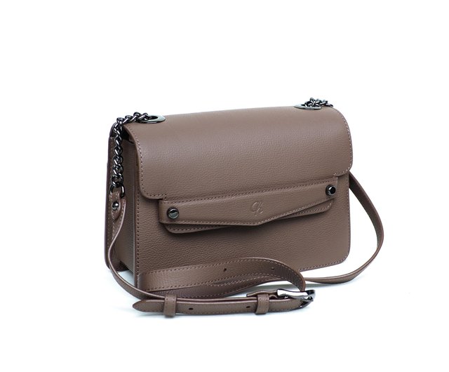 Sven Small Three-zip Leather Crossbody Bag