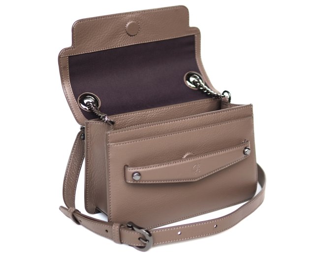 Sven Small Three-zip Leather Crossbody Bag