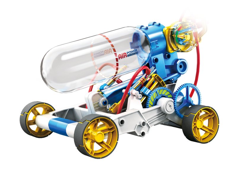 [Science Toys] Pro'sKit Baogong Aerodynamic Engine Car GE-631 - ของเล่นเด็ก - พลาสติก หลากหลายสี