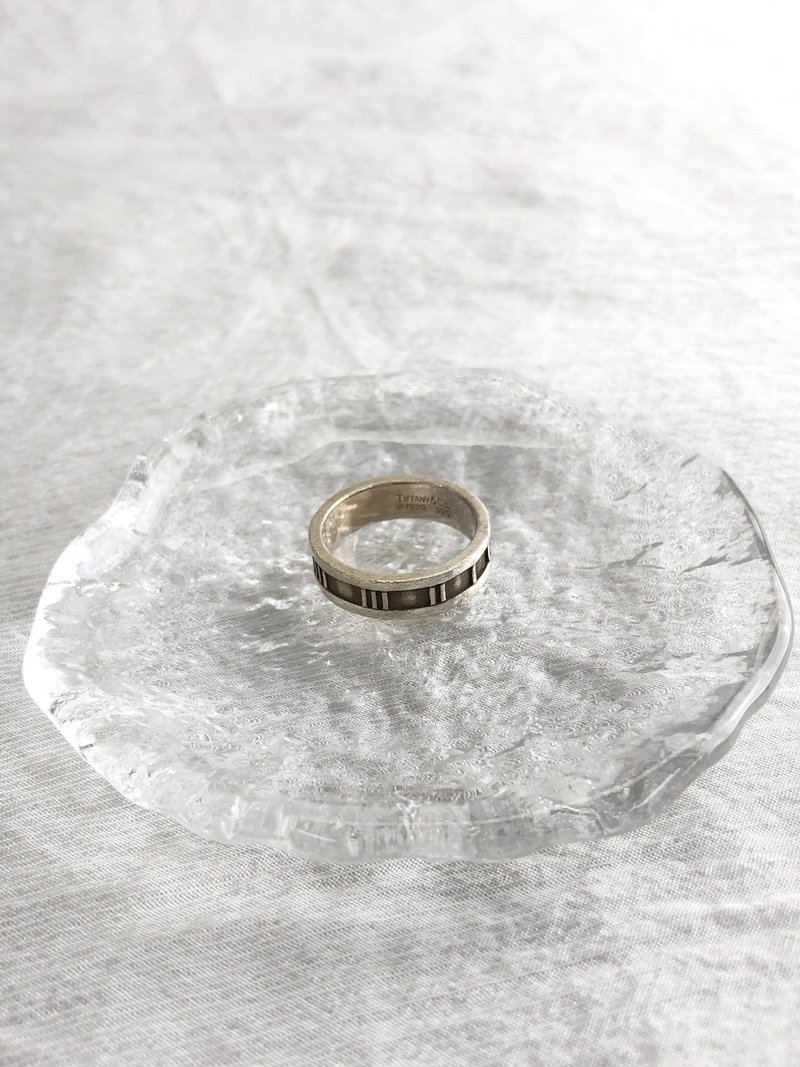 【 日本直送　名牌中古包 】Tiffany & Co. ティファニー アトラス 指輪 リング シルバー vintage ヴィンテージ オールド abchmm - 戒指 - 純銀 銀色