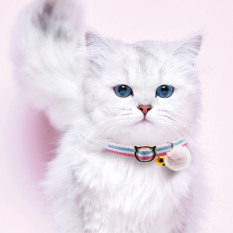 【Japan CattyMan】9 styles! Safe, fashionable and elegant cat collar - ปลอกคอ - วัสดุอื่นๆ หลากหลายสี